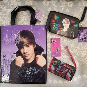 Lot of 4 Justin Bieber Merchandise